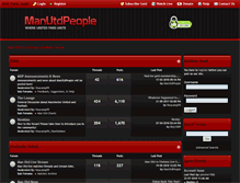 Tablet Screenshot of manutdpeople.com